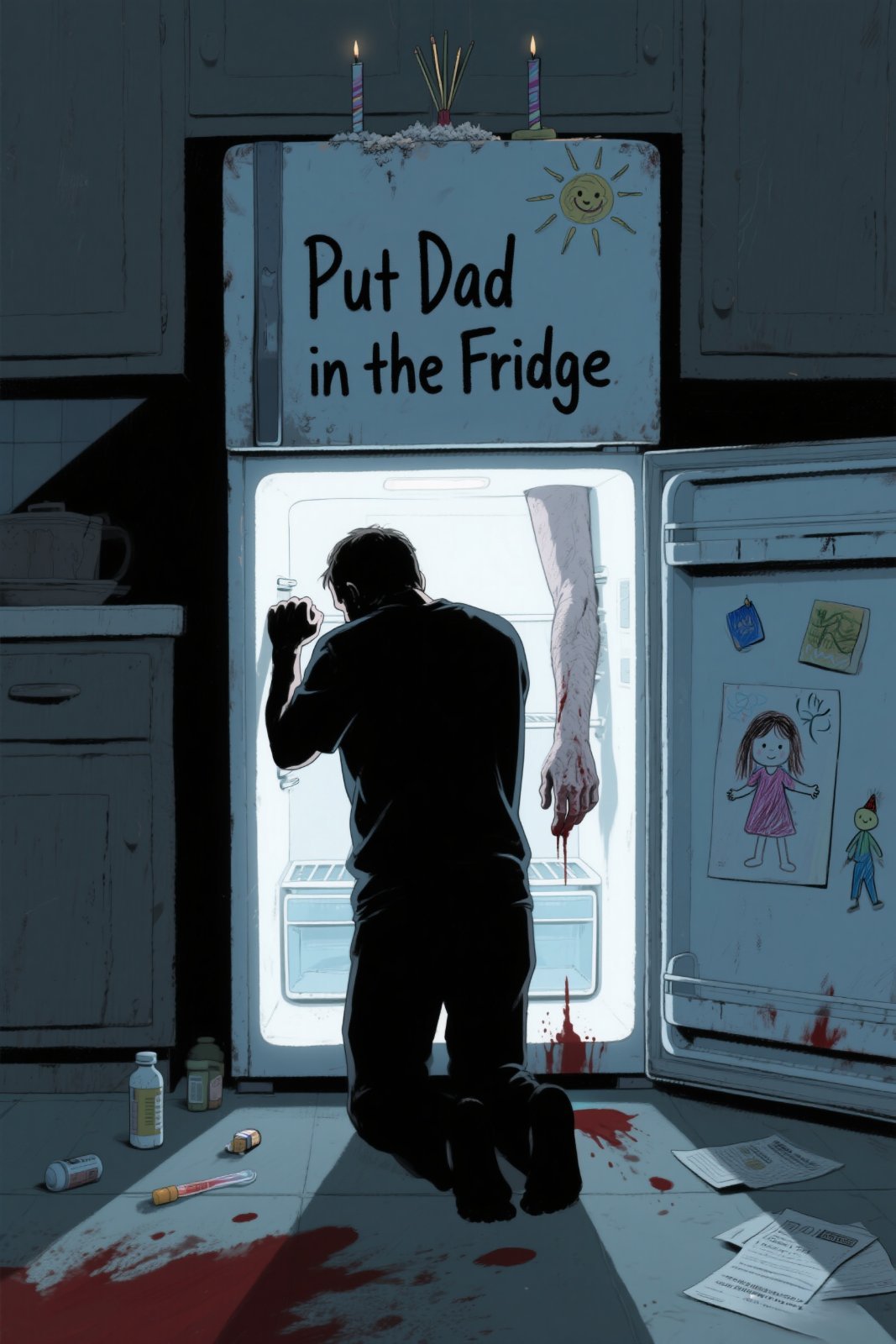 把爸爸放进冰箱