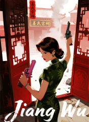 jimeng-2026-03-17-8645-插画、漫画感插画、电影感、故事感、 民国风_女性觉醒_家族权谋_枪械美学_暗黑质…