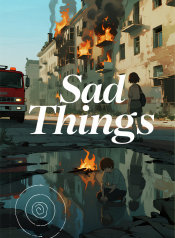 jimeng-2026-03-24-6903-插画、漫画感插画、电影感、故事感、 自闭症少女_罪恶感_秘密_母爱困境_火灾_镜…