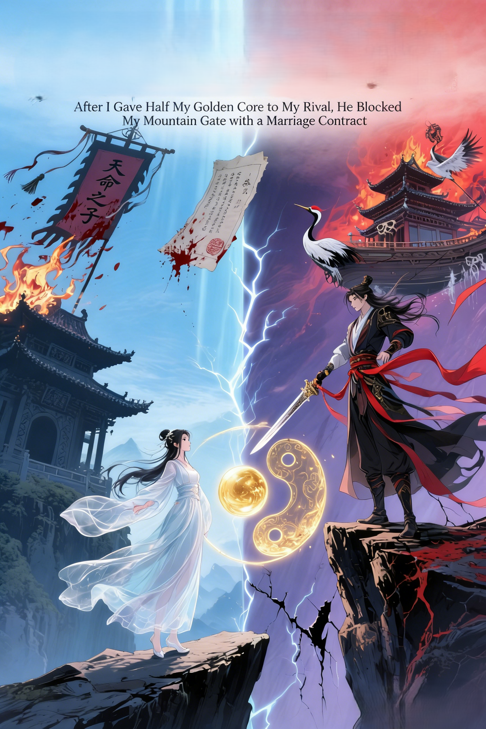 生成带艺术字标题的图片