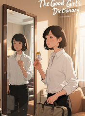 jimeng-2026-04-08-1084-插画、漫画感插画、电影感、故事感、氛围感 主体：宋苒站在酒店房间的落地镜前，穿一…