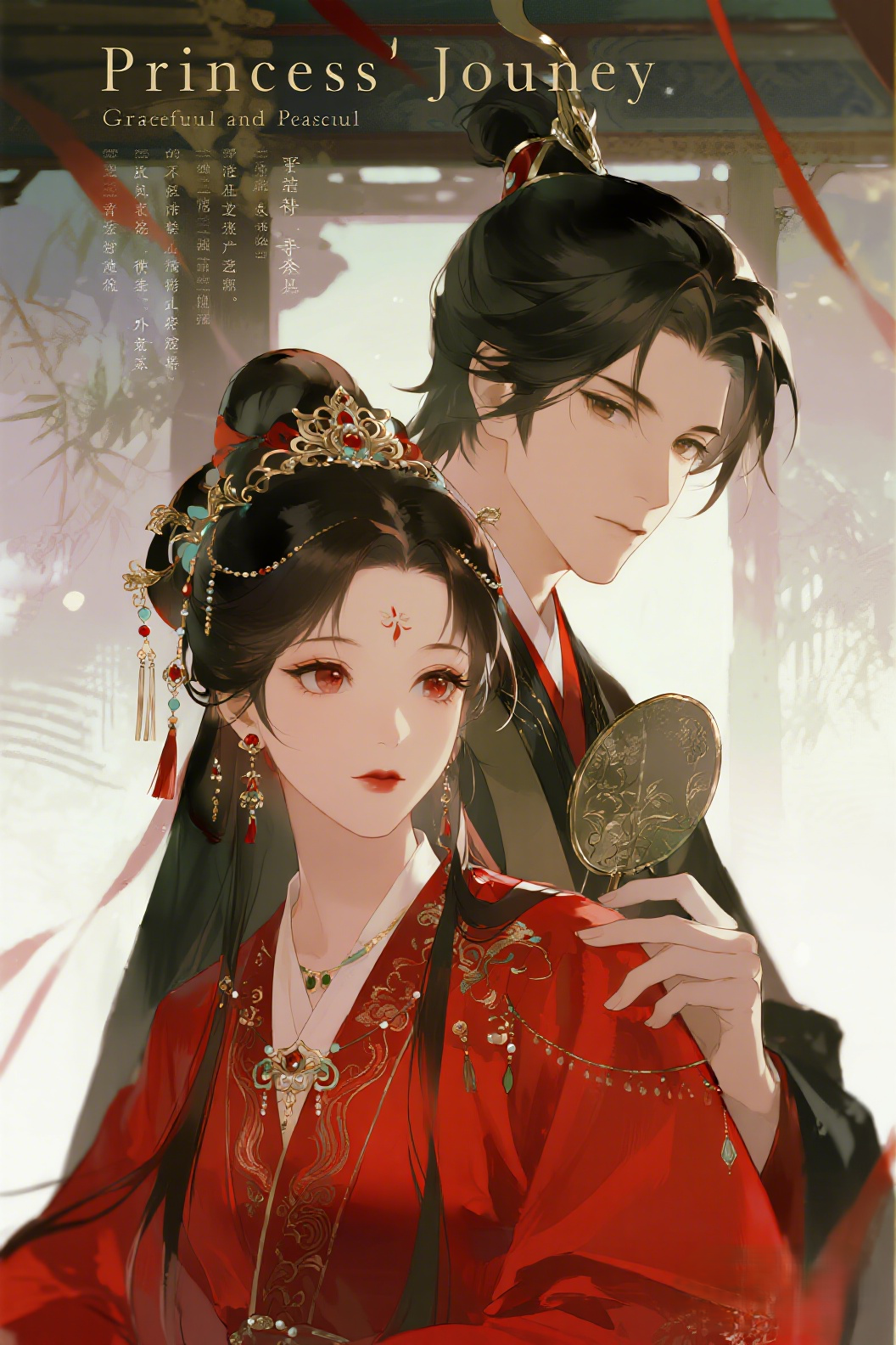 jimeng-2026-04-17-2354-插画、古风插画、漫画感插画、电影感、故事感、氛围感 风格：古风，电影级光影，故事…