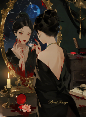 jimeng-2026-04-18-2398-插画、古风插画、漫画感插画、电影感、故事感、氛围感 画面采用三分法构图：左侧为一…