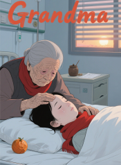 jimeng-2026-04-24-2189-插画、古风插画、漫画感插画、电影感、故事感、氛围感 画面的视觉中心是外婆的一双手…