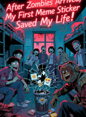 jimeng-2026-04-27-7437-插画、古风插画、漫画感插画、电影感、故事感、氛围感 电影海报风格，丧尸末日，大学…