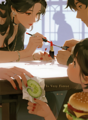 jimeng-2026-04-29-7874-插画、古风插画、漫画感插画、电影感、故事感、氛围感 _ 特写_中景 画面内容：…