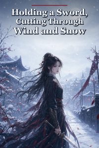 Holding a Sword, Cutting Through Wind and Snow