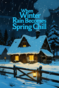 When Winter Rain Becomes Spring Chill